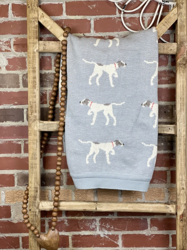 Bird Dog Baby Blanket