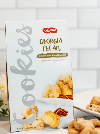 Watanut georia pecan buttery shortbread cookies