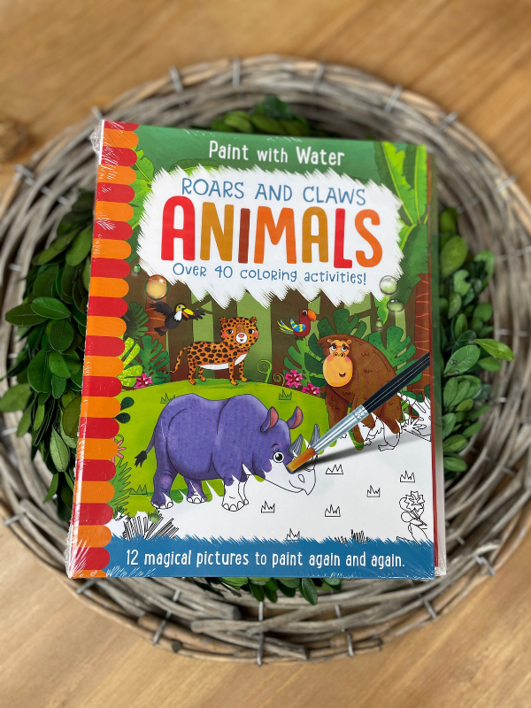 Paint With Water: Animals