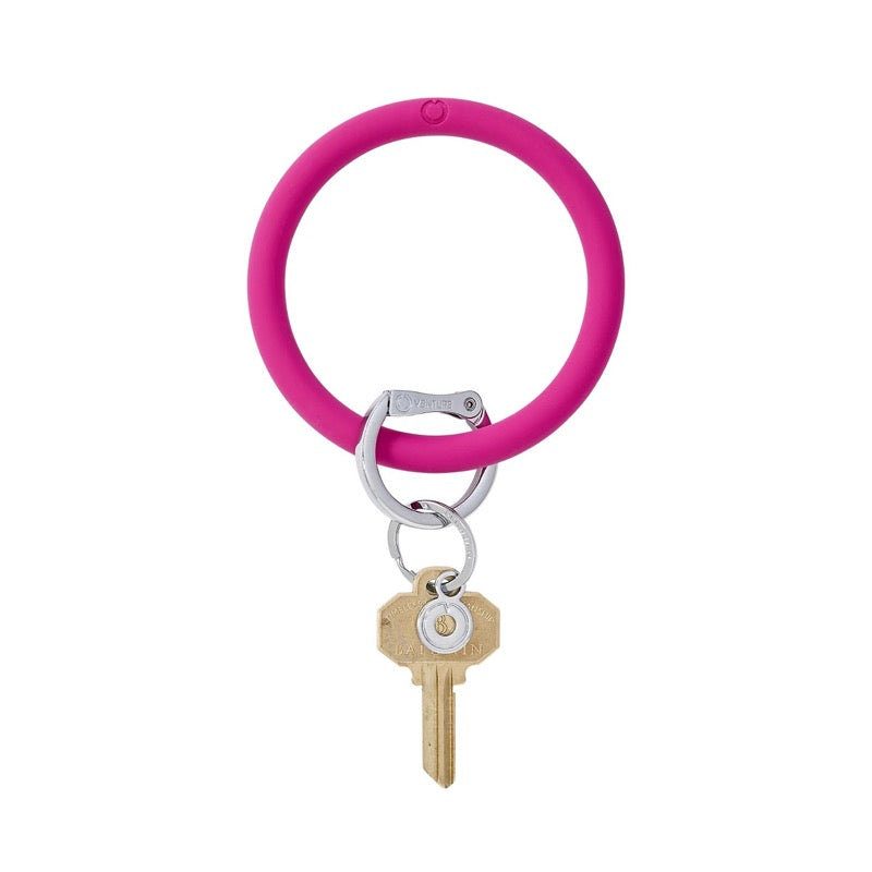 O-venture Silicone Solid Color Keyring