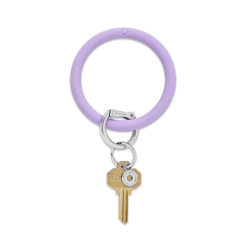 O-venture Silicone Solid Color Keyring