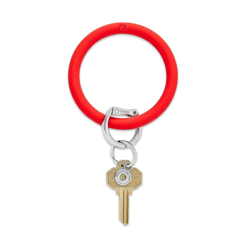 O-venture Silicone Solid Color Keyring