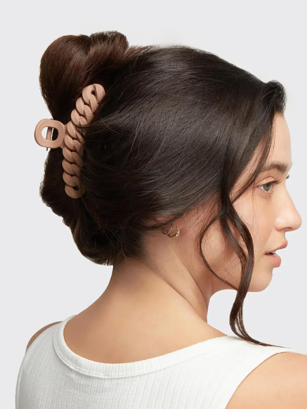 Natural Chain Claw Clip 3pc Set by Kitsch